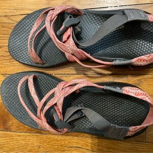 Chacós  Pink and Black Sole Sandals